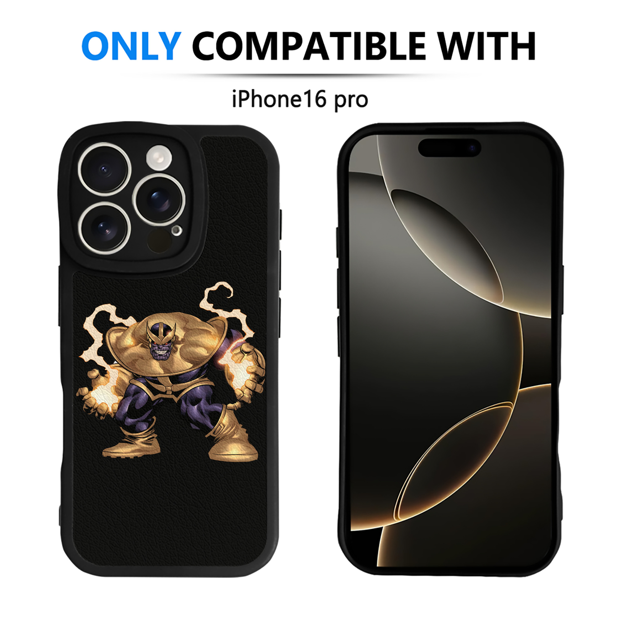（画像用） アベンジャーズ The Avengers 【iPhone 16シリーズ対応】シリコンスマホケース（レザー調） 材質：シリコン
